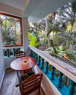 Balcony at Nalanda Retreat, Mandrem Goa