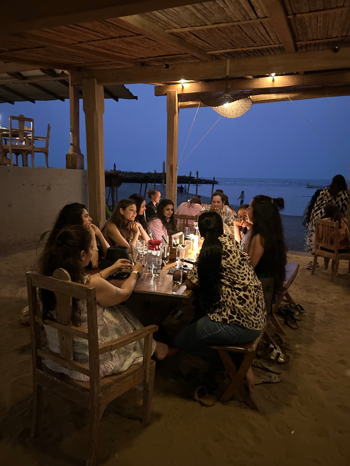 Women connecting at Bloom